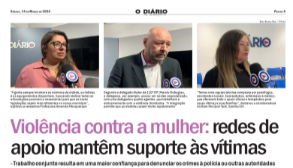 Jornal O Diário - 14/03/2026 - Professora Amanda