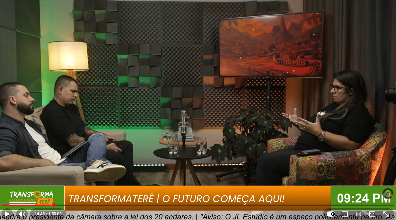 Entrevista Podcast  Transforma Terê 10/03/2026 - Professora Amanda